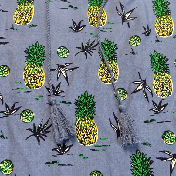 BeachLunchLounge Women's Pineapple Dress, NWT, Size Small, Lightweight, Summer - Picture 4 of 11